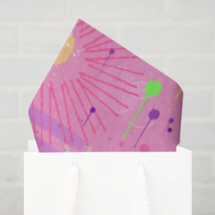Papel De Seda Ensalada de Frutas Estacionales: Pintura Abstracta