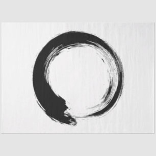 Papel De Seda Enso Zen Circle