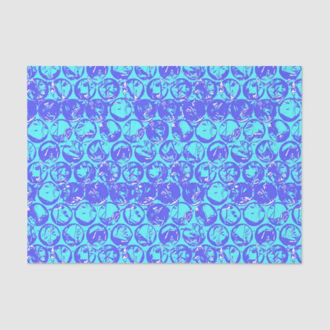 Papel De Seda Envoltura de burbuja de arte pop (Anverso)