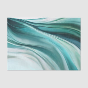 Papel De Seda Envoltura de regalo moderno-verde esmeralda-