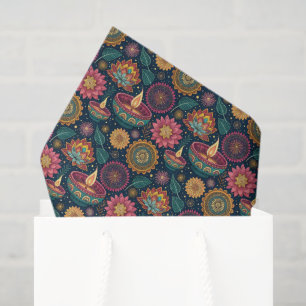 Papel De Seda Envoltura festiva india