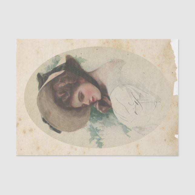 Papel De Seda Ephemera de basura serie de diseño #20 (Anverso)