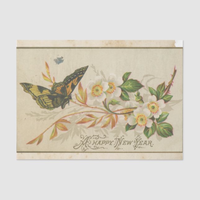 Papel De Seda Ephemera de basura serie de diseño #30 (Anverso)