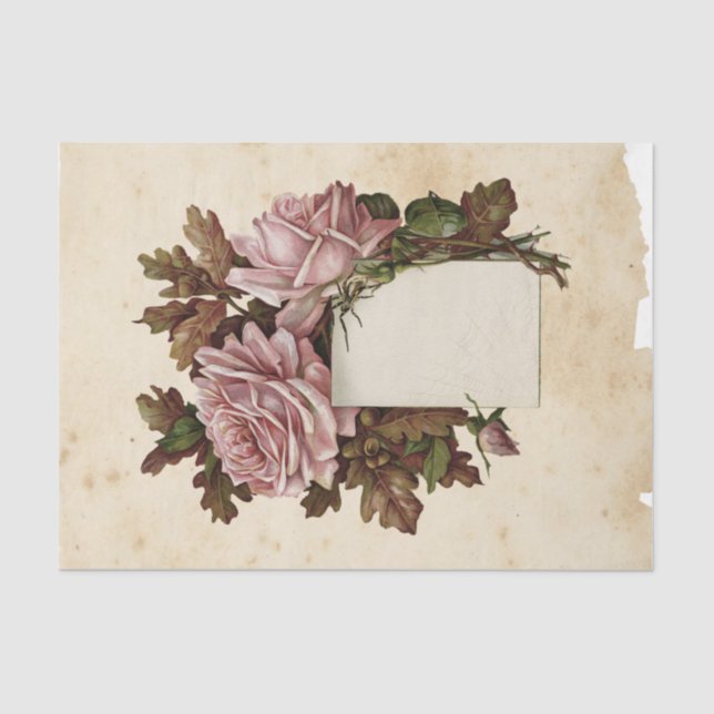 Papel De Seda Ephemera de Brujas Serie de Diseño #13 (Anverso)