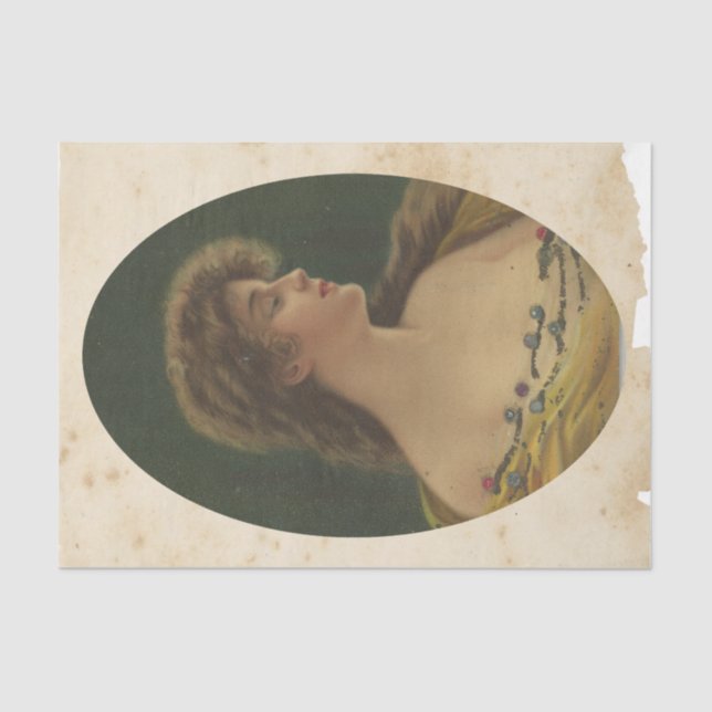 Papel De Seda Ephemera de chatarra serie de diseño #19 (Anverso)