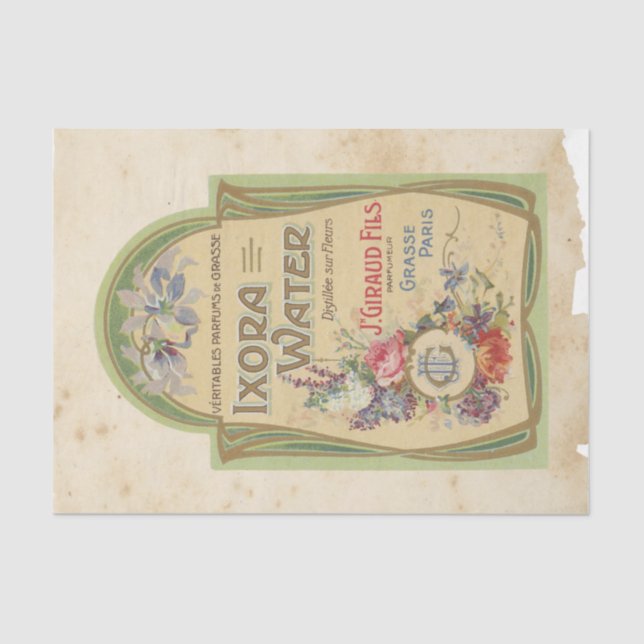 Papel De Seda Ephemera de chatarra serie de diseño #26 (Anverso)