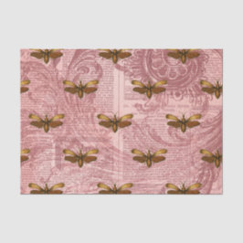 Papel De Seda Ephemera De Insectos Vintage