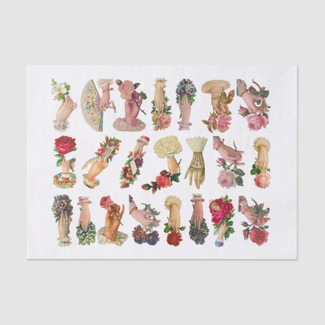 Papel De Seda Ephemera genuina (no IA) de mano ventilado (Anverso)