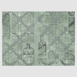 Papel De Seda Ephemera Green Paper Series Design 4