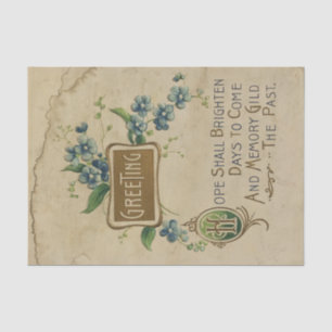 Papel De Seda Ephemera Sheet Design Series #3