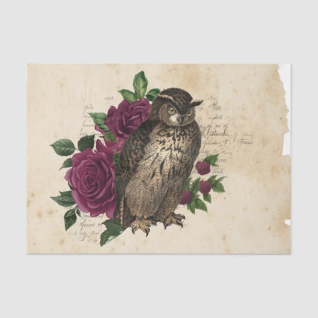 Papel De Seda Ephemera Witch Design Series #3 (Anverso)