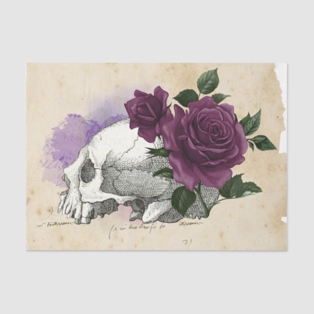 Papel De Seda Ephemera Witch Design Series #6 (Anverso)