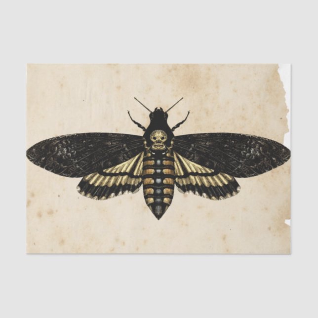 Papel De Seda Ephemera Witch Design Series #8 (Anverso)