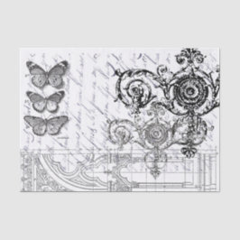 Papel De Seda Ephemeras de la mariposa