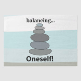 Papel De Seda Equilibrio de piedras de equilibrio de rock