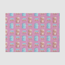 Papel De Seda Equipaje rosa (serie 78 de diseño rosa)
