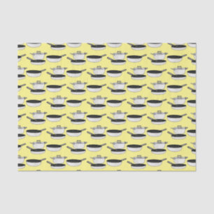 Papel De Seda Equipo de cocina ilustracion personalizado