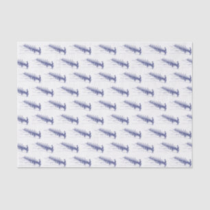 Papel De Seda Equipo de Remo de Tripulación de Remo Azul Deporte