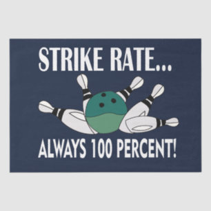 Papel De Seda Equipo de Strike de Bola de Bolos