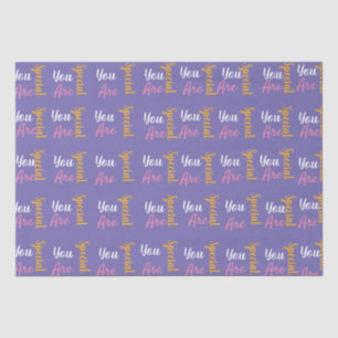 Papel De Seda Eres especial unicornio