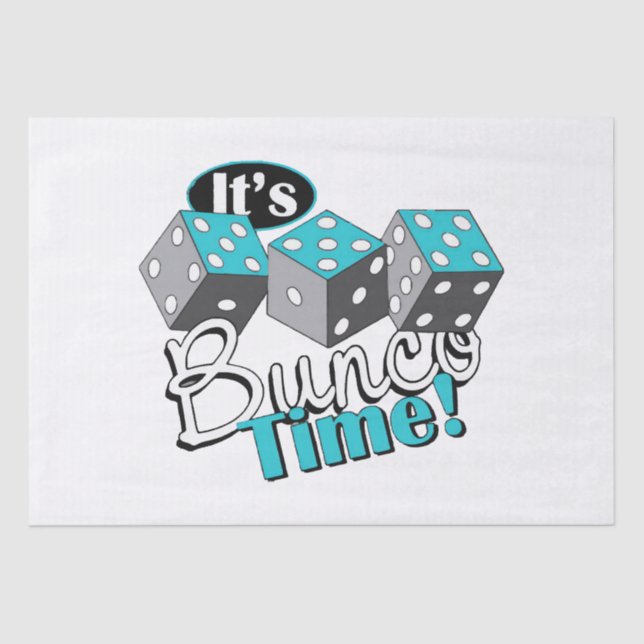 Papel De Seda ¡Es el momento de Bunco! (Anverso)