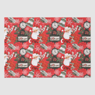Papel De Seda Es hora de Santa Claus