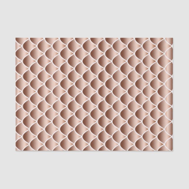 Papel De Seda Escalas de cobre de la serpiente (Anverso)