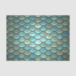 Papel De Seda Escalas en trullo y plata