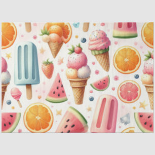 Papel De Seda Escapada dulce de verano