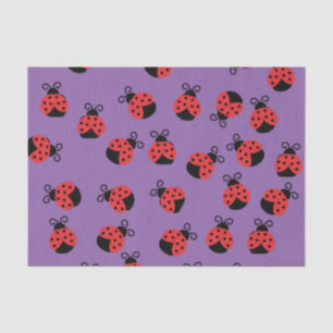 Papel De Seda Escarabajos de mariquita de la mariquita en
