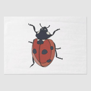 Papel De Seda Escarabajos Insecto Mariquita Escarabajos