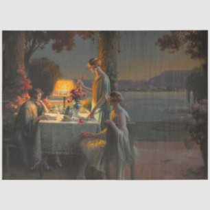 Papel De Seda Escena Art Deco de Delphin Enjolras Decoupage