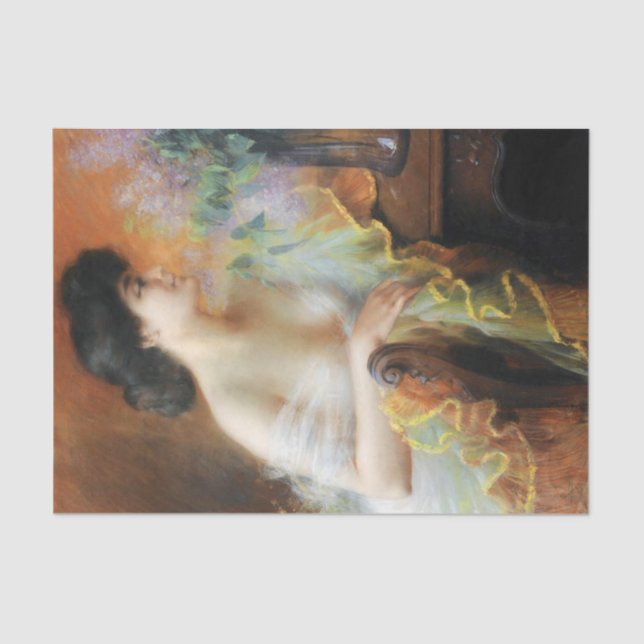 Papel De Seda Escena Art Deco de Delphin Enjolras Decoupage (Anverso)