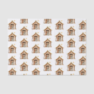 Papel De Seda Escena de la Natividad Mary Joseph Navidades del N