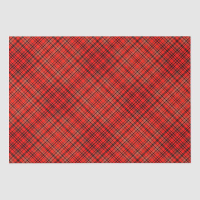 Papel De Seda Escocia Terrier Feliz Navidad (Anverso)