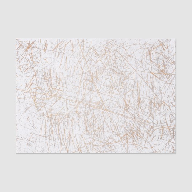 Papel De Seda Escrachones de la época dorada blanca de la textur (Anverso)