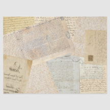 Escritura a mano francesa incompleta