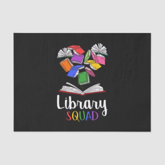 Papel De Seda Escuadrón de biblioteca I (Anverso)