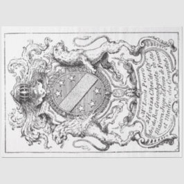 Papel De Seda Escudo de armas, leones