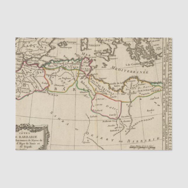 Papel De Seda Escuela de África (Anverso)