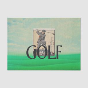 Papel De Seda Escuela secundaria de golf superior