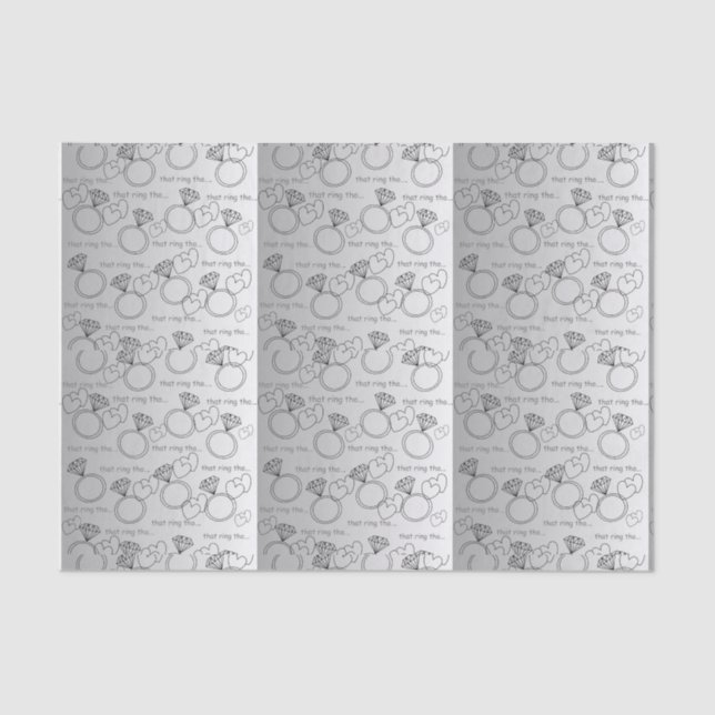 Papel De Seda ESE ANILLO PUES.......Papel de seda (Anverso)