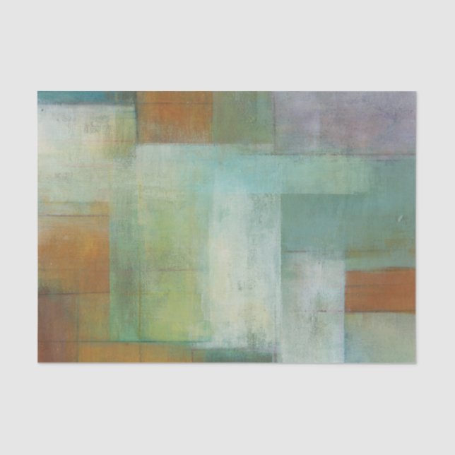 Papel De Seda Esencia Azul del Lago II (Anverso)