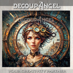 Papel De Seda Esencia efímera de Steampunk #2 Desnuda