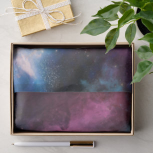 Papel De Seda Espacio exterior estrellas universo galaxia eterni