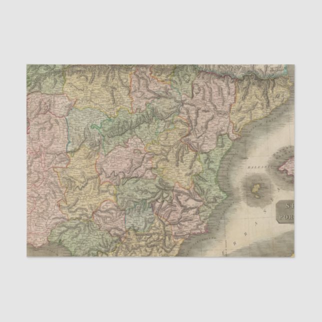 Papel De Seda España, Portugal 7 (Anverso)