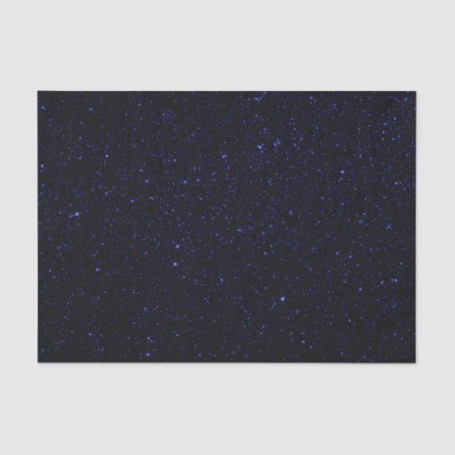 Papel De Seda Esparkle azul-negro (Anverso)