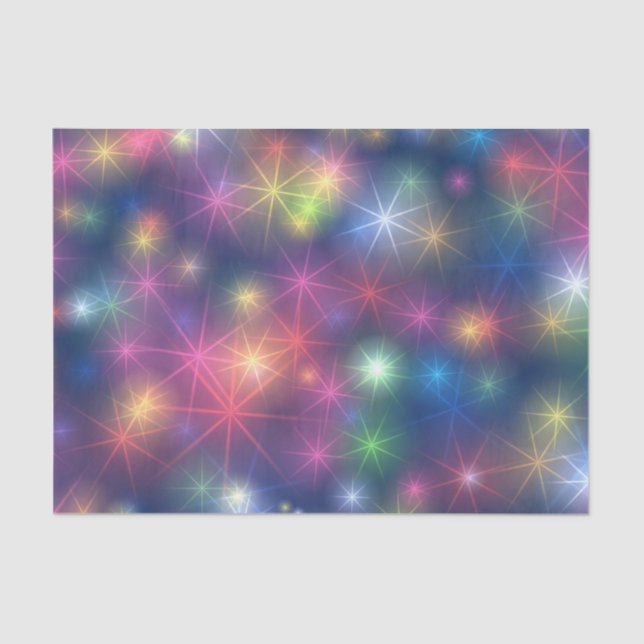 Papel De Seda Esparkles Luces Fiestas (Anverso)