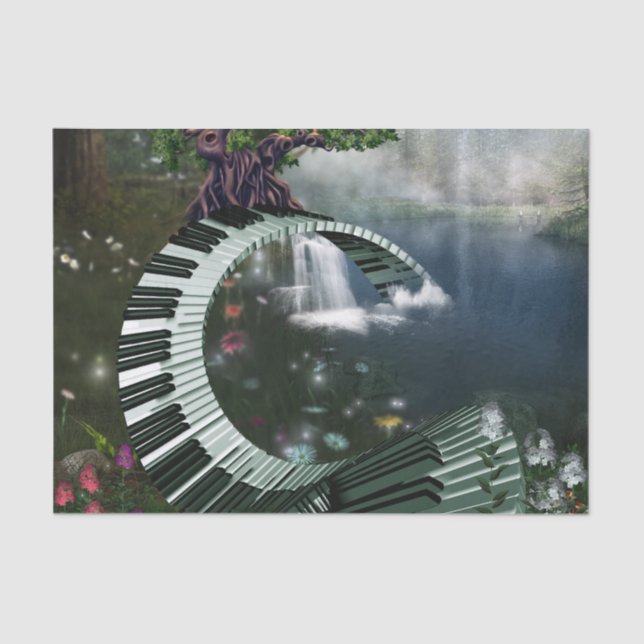 Papel De Seda Espectacular piano (Anverso)