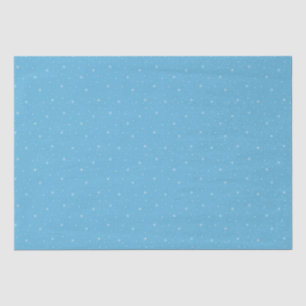 Papel De Seda Espectaculares copas de nieve en Navidad azul